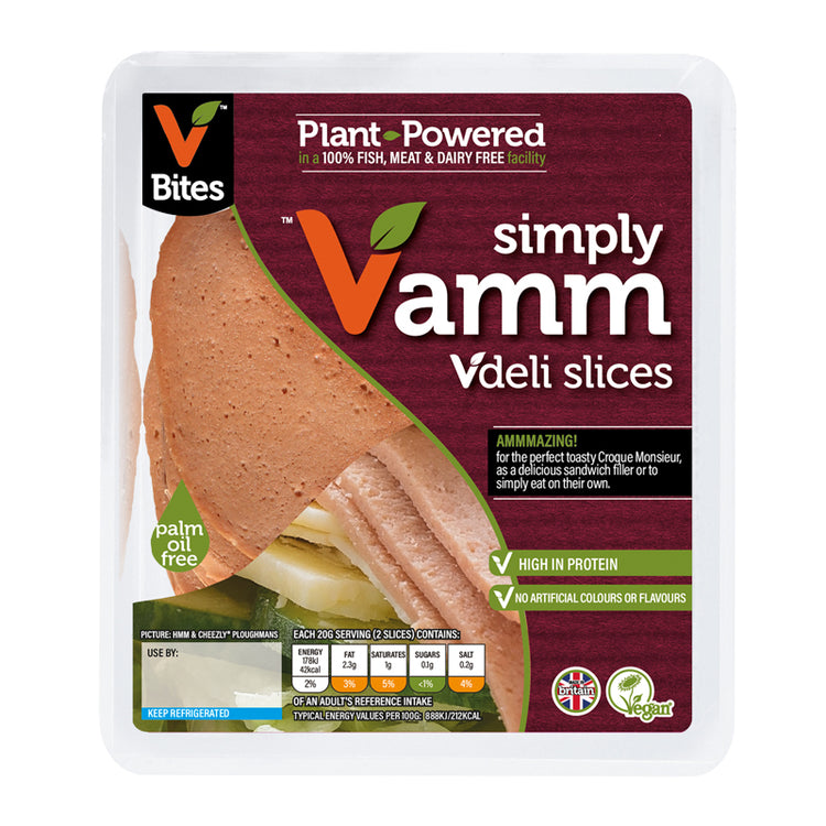 VBites Vegan Ham Deli Slices Vamm 100g