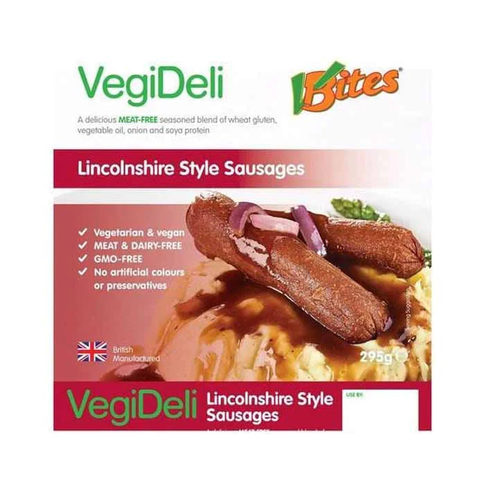 VBites Vegan Lincolnshire Sausages 295g