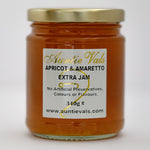 Auntie Vals Apricot & Amaretto Jam 227g