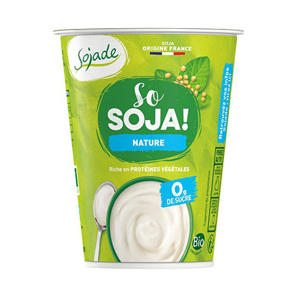 sojade vegan natural soya yoghurt 400g