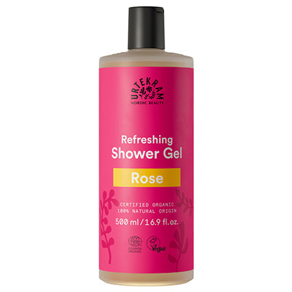 urtekram organic rose shower gel 500ml