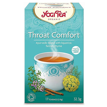 yogi tea throat comfort 17 bags