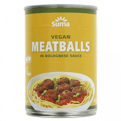 suma vegan meatball bolognese 400g