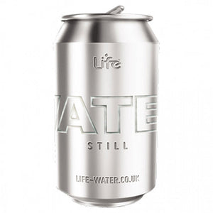 life canned still water 330ml
