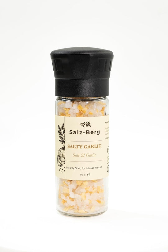 Salz-Berg Garlic Master Grinder - Garlic Granules 60g - Kindly of Brighton