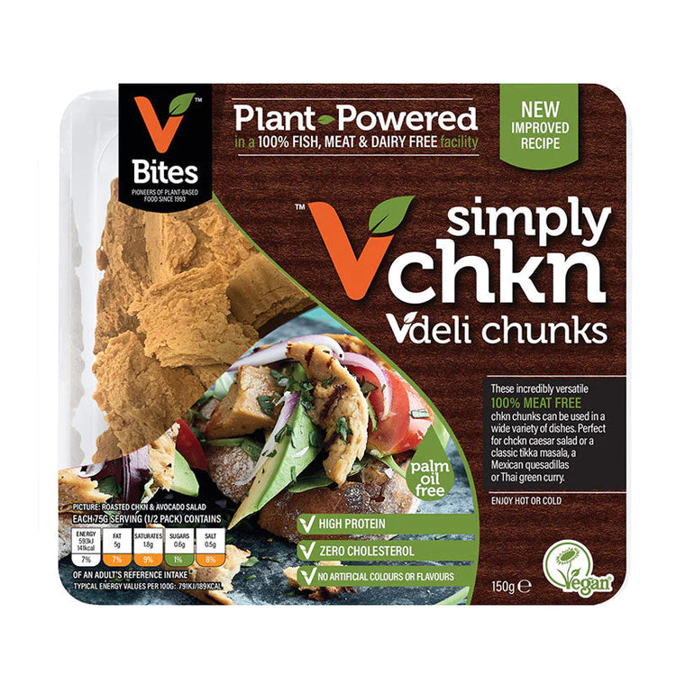 VBites Chicken Chkn Vdeli Chunks 150g