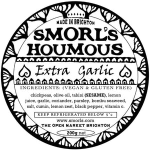 Smorl's Extra Garlic Hummus 200g