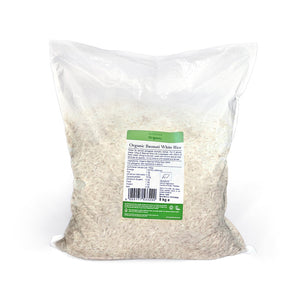 Organic White Basmati Rice 5kg