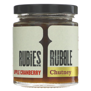 Rubies In The Rubble Apple & Cranberry Chutney 210g