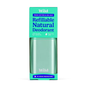 Wild Fresh Cotton & Sea Salt Deodorant AQUA CASE 40g
