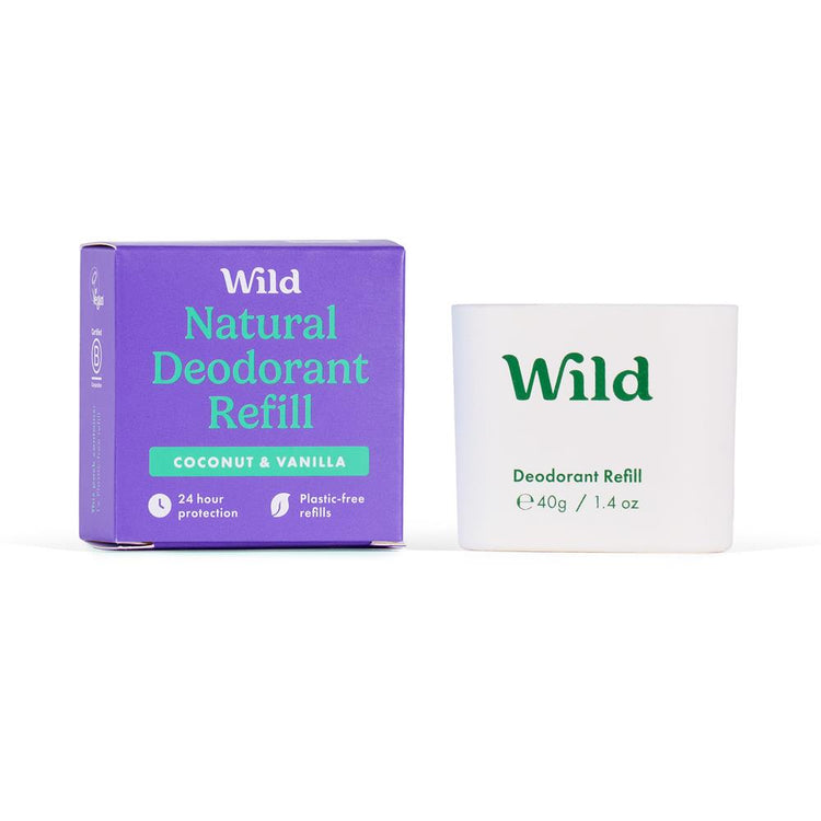 Wild Coconut & Vanilla Deodorant PURPLE REFILL 40g