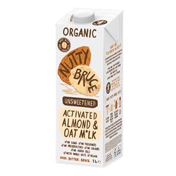 Nutty Bruce Activated Almond Oat Milk 1L