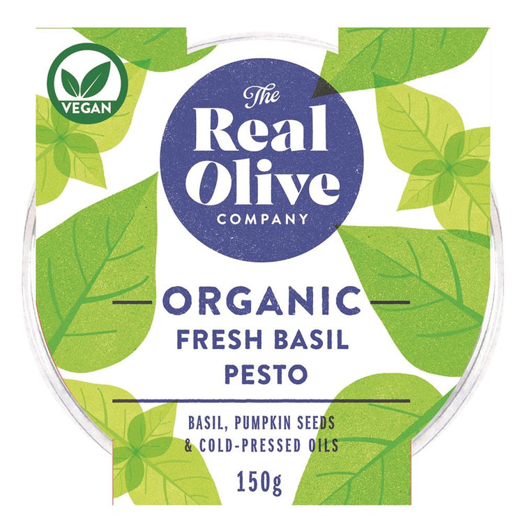 Real Olive Fresh Basil Pesto 150g