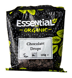 Essential Plain Chocolate Drops 125g