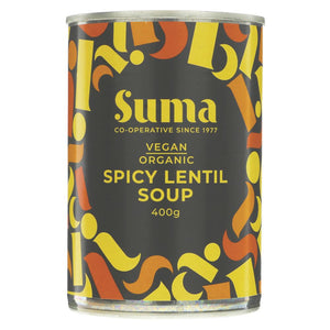 Suma Organic Spicy Lentil Soup 400g