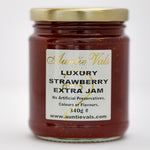 Auntie Vals Luxury Strawb Extra Jam 227g