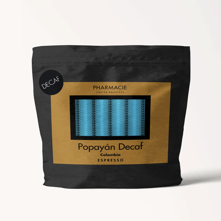 Pharmacie Popayan Decaf Espresso Roast Coffee Beans 250g