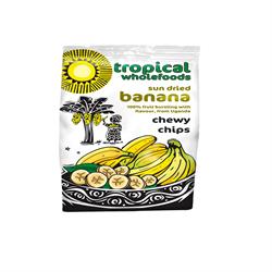 Tropical Wholefoods Organic Chewy Banana Chips 150g