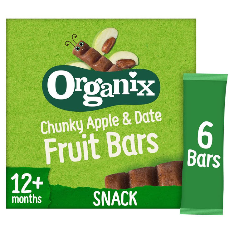 Organix Apple & Date Bars 6x30g