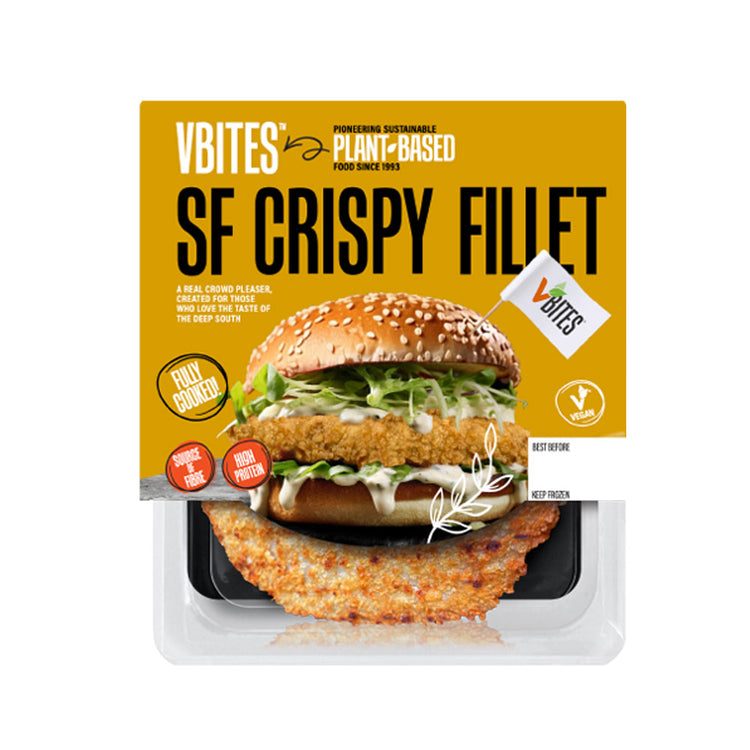 VBites Crunchy Fillet Burgers 226g