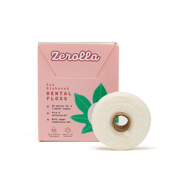 Zerolla Eco Biobased Dental Floss 50m | Kindly of Brighton ...