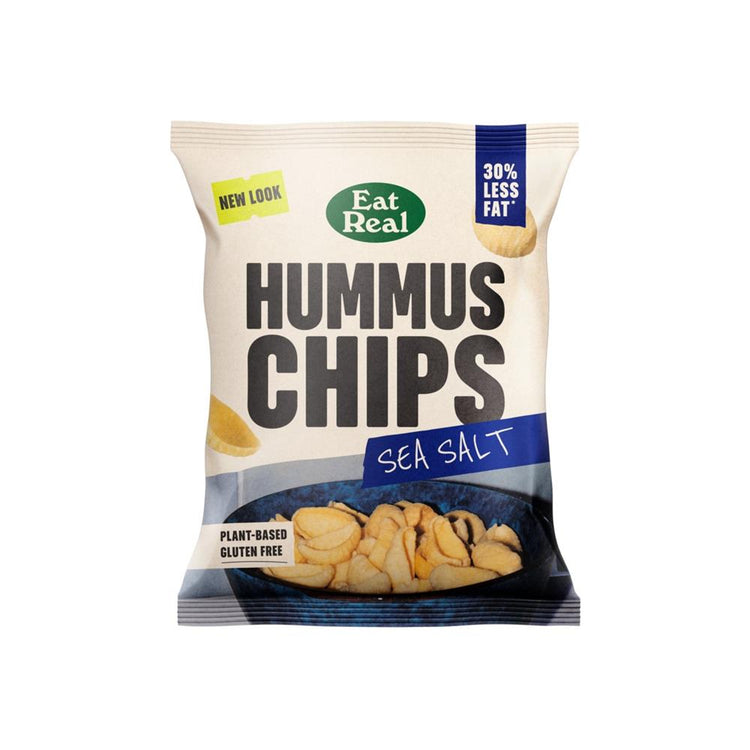 Eat Real HUMMUS Chips Sea Salt 45g