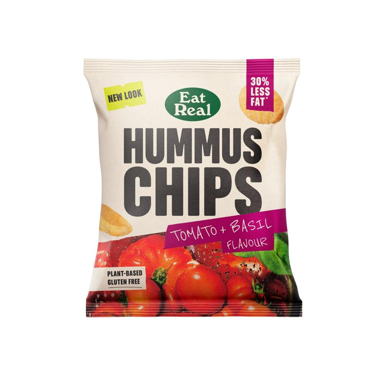 Eat Real HUMMUS Chips Tomato Basil 22g