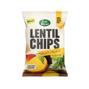 Eat Real LENTIL Chips Mango & Mint 95g