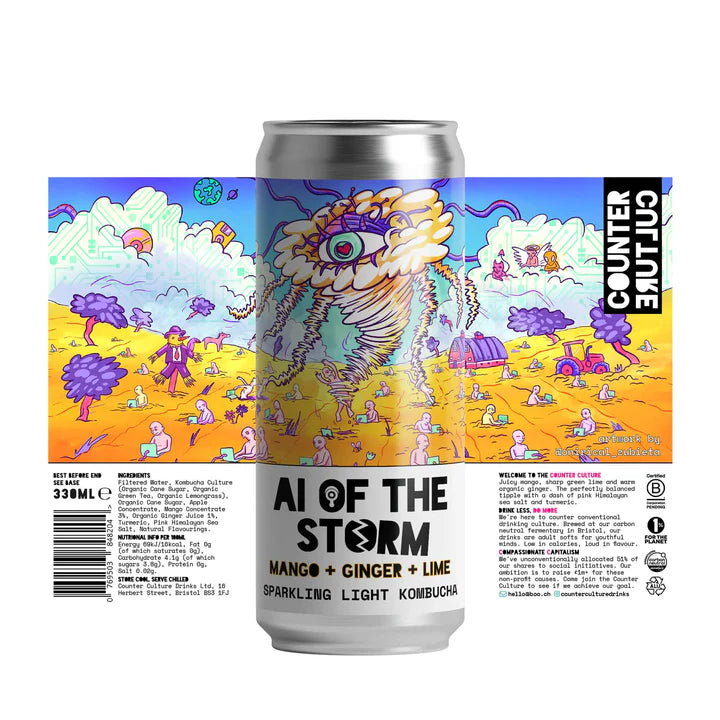 Counter Culture AI Storm Kombucha 330ml