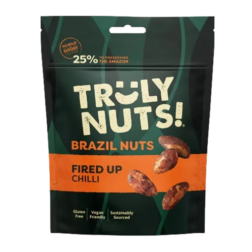 Truly Nuts Hot Chilli Brazil Nuts 120g