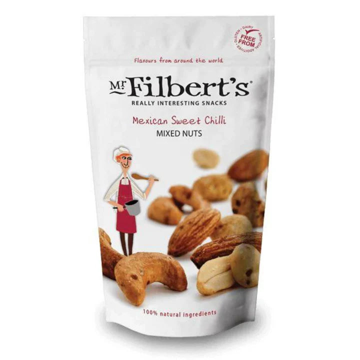 Mr Filberts Sweet Chilli Mixed Nuts 100g