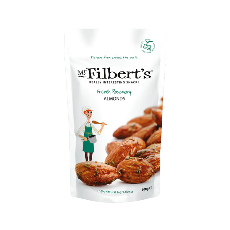 Mr Filberts French Rosemary Almonds 100g