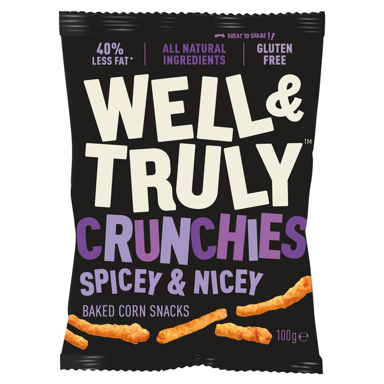 Well & Truly Spicey Nicey Crunchies 100g