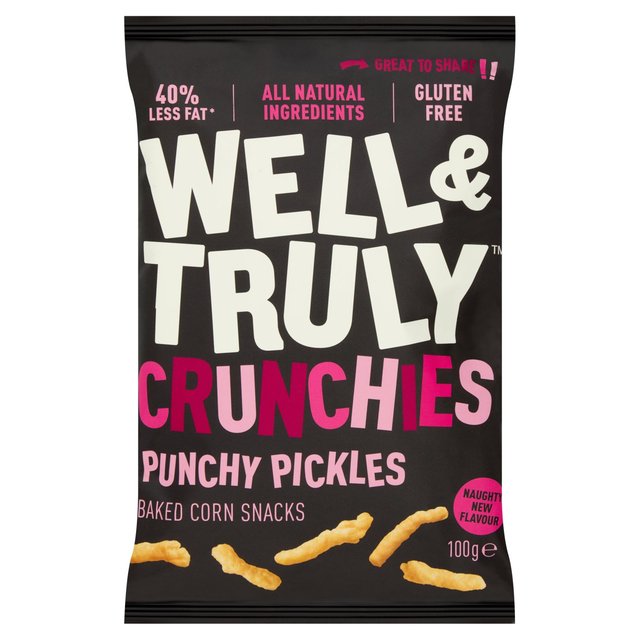 Well & Truly Pickle Crunchies 100g