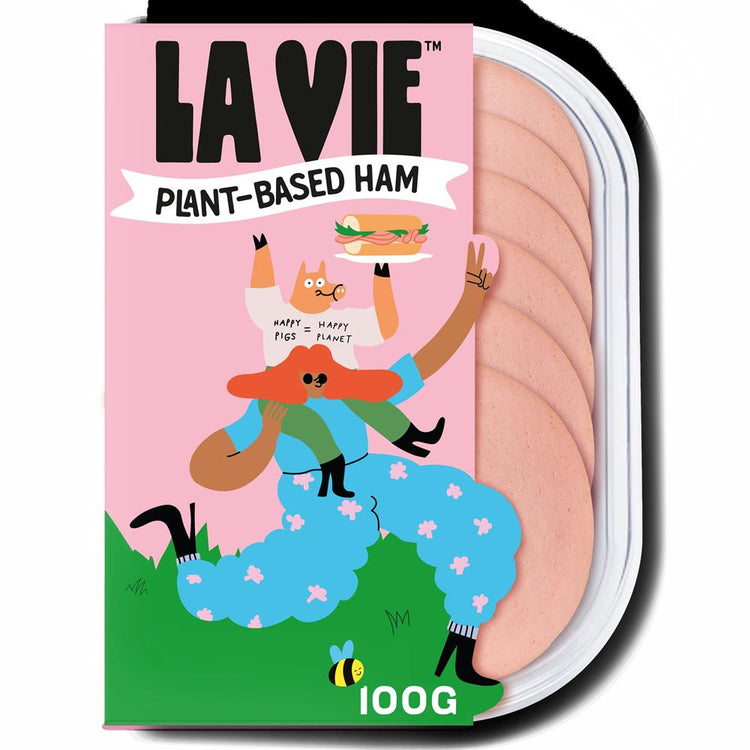 La Vie Plant-Based Plain Ham 100g