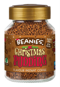 Beanies Coffee Christmas Pudding Instant Coffee 50g