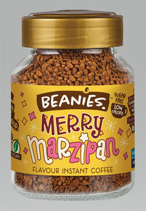 Beanies Coffee Merry Marzipan Flavour Coffee 50g