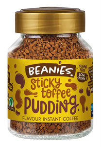 Beanies Coffee Sticky Toffee Instant Coffee 50g