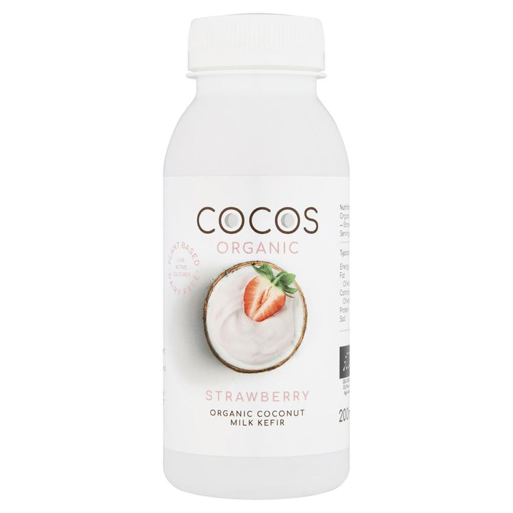 Cocos Organic Strawberry Kefir 200ml