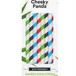 Cheeky Panda Bamboo Paper Straws 100 Multi