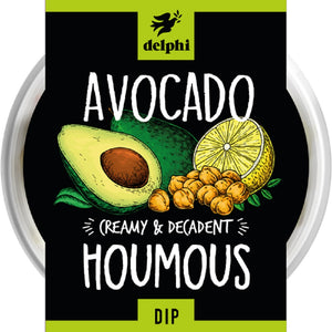 Delphi Avocado & Houmous Dip 150g