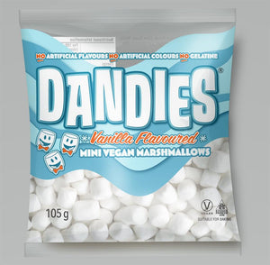 Dandies Mini Vanilla Marshmallows 105g