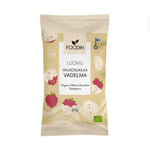 Foodin Organic White Chocolate Raspberry 50G