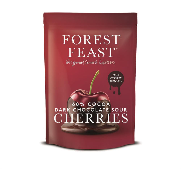 Forest Feast Dark Chocolate Cherries 100g