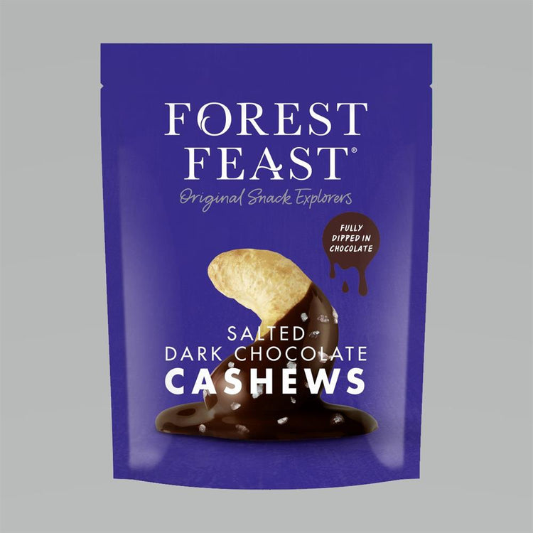 Forest Feast Salted Chocolate Cashews 120g