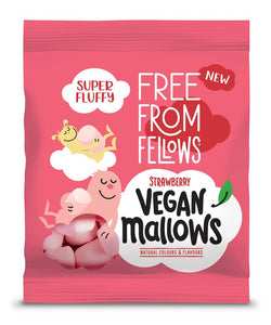 Free From Fellows Strawberry Mallows 105g