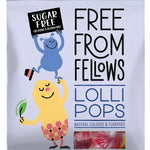 Free From Fellows Cola and Strawberry Lollipops 60g