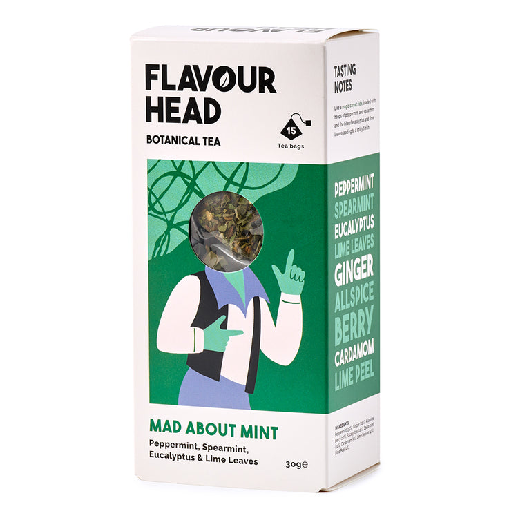 Flavour Head Botanical Mad About Mint Tea 15s