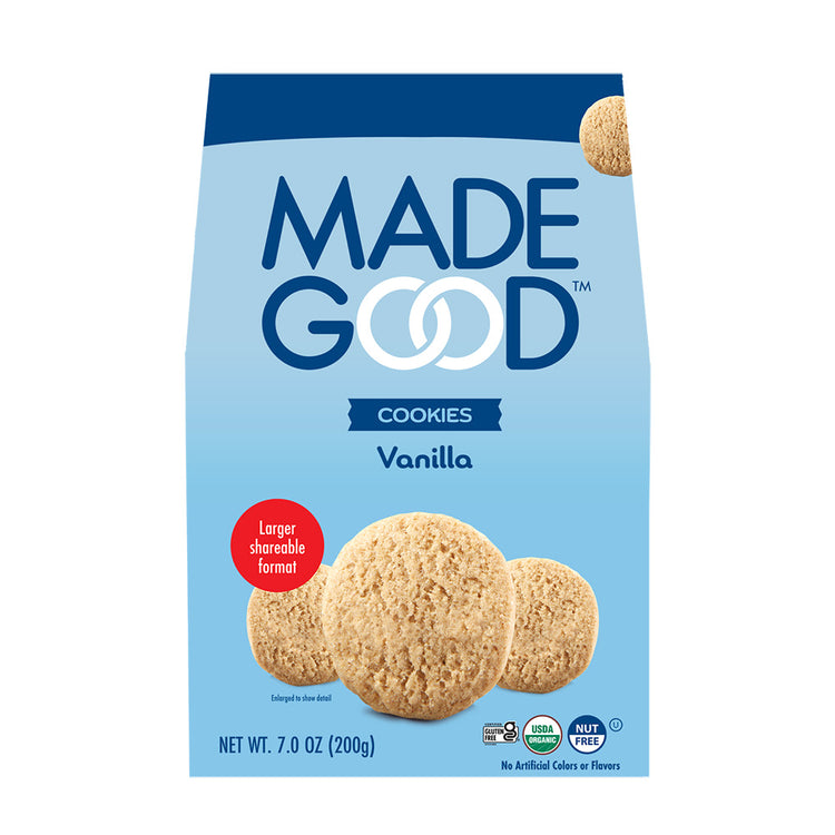 MadeGood Crunchy Cookies Vanilla 200g