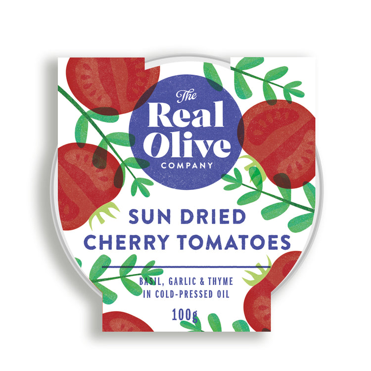 THE REAL OLIVE COMPANY Sun Dried Cherry Tomatoes 100g